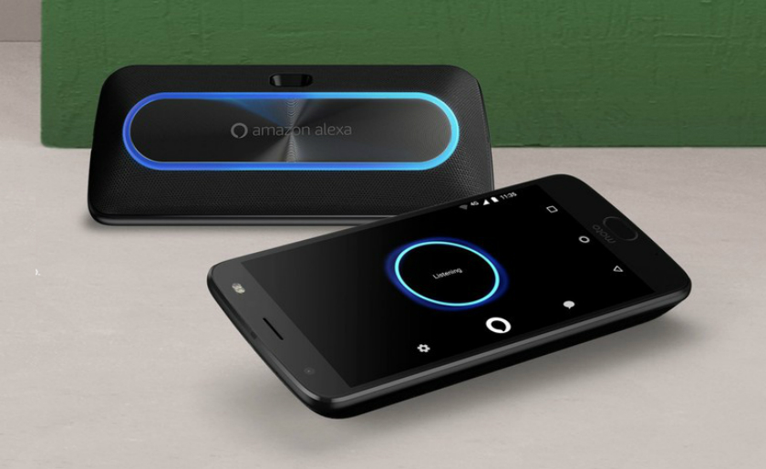Motorola представила чехол-колонку Moto Smart Speaker с голосовым помощником Alexa