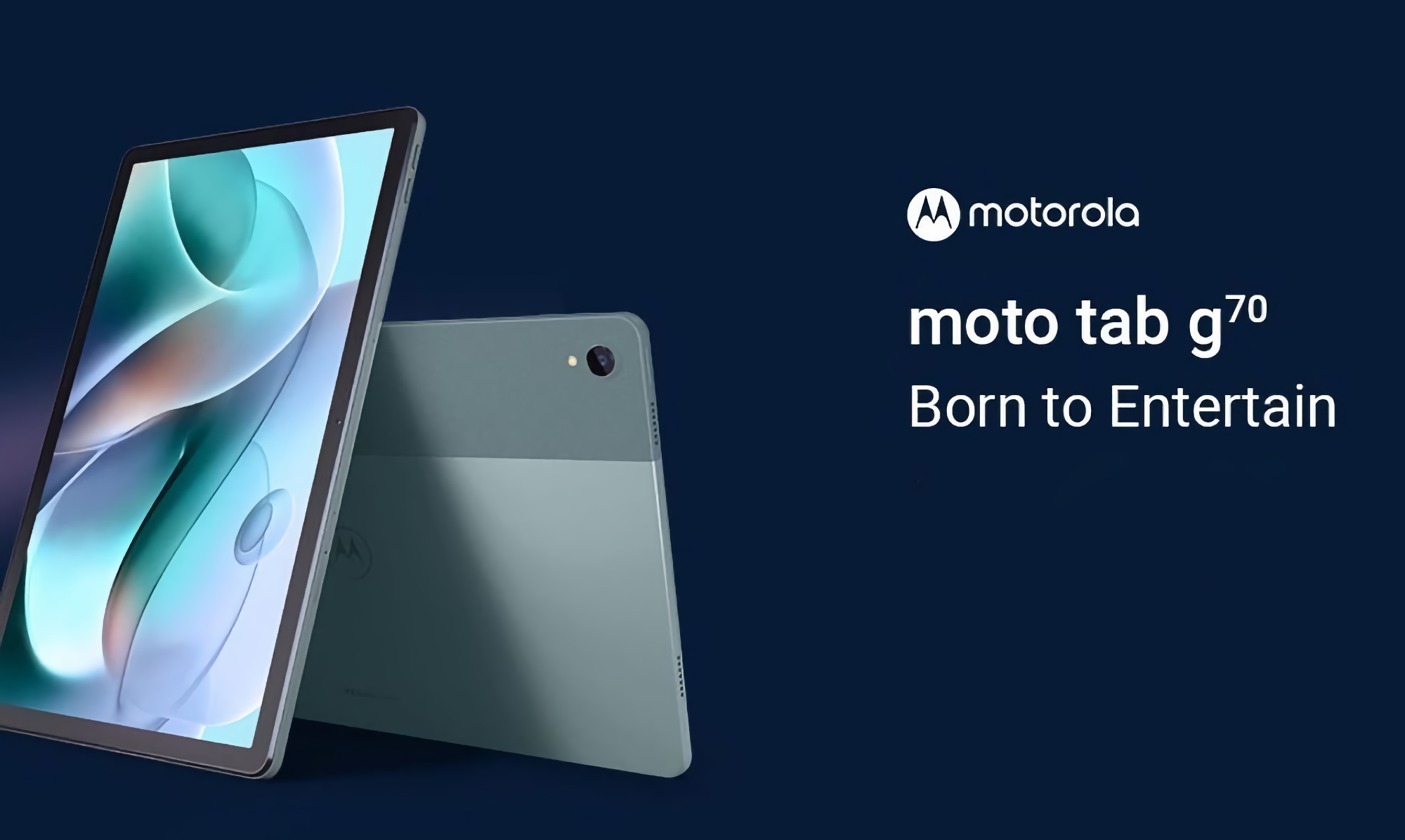 Officially: Motorola will unveil the Moto Tab G70 11-inch tablet with MediaTek chip on January 18