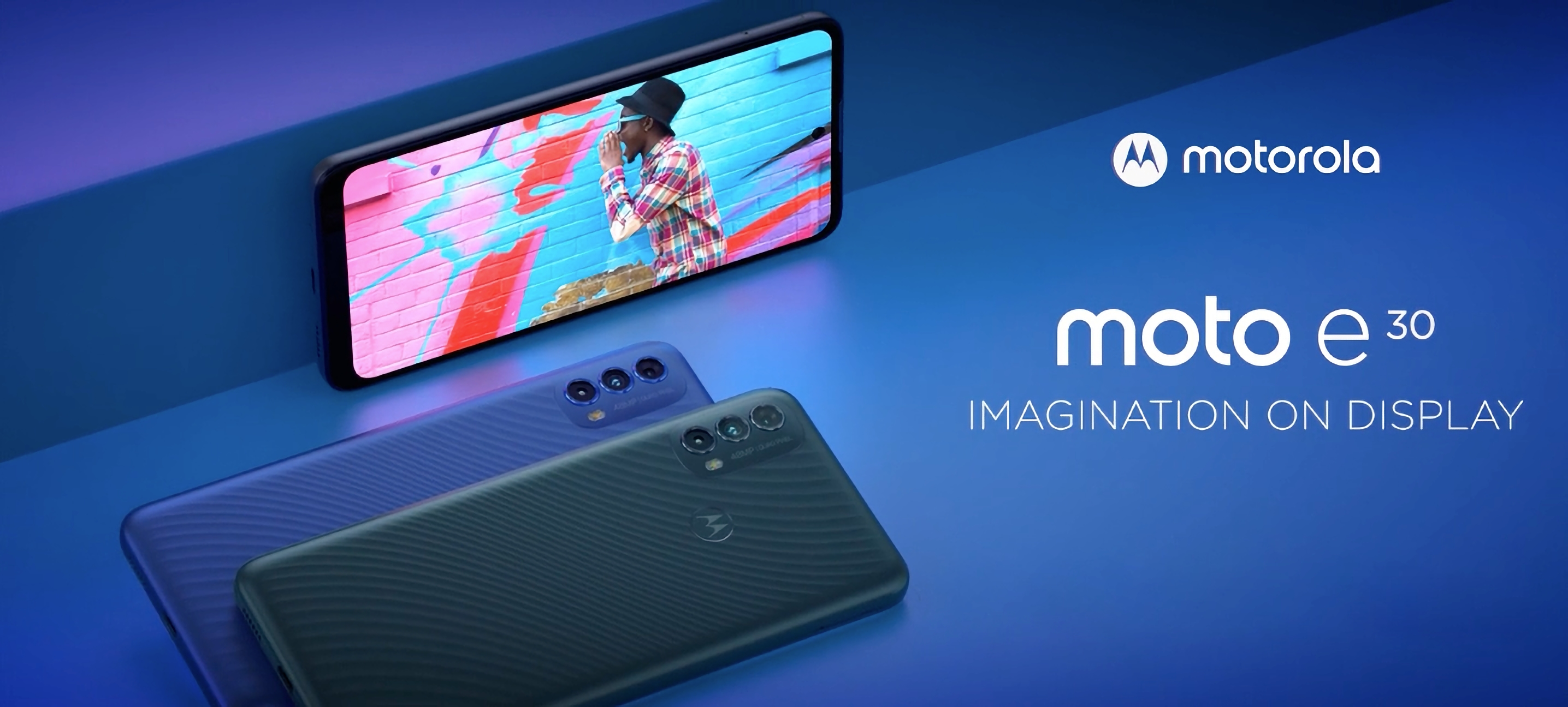 Motorola unveiled Moto E30: a replica of Moto E40 with Android 11 Go Edition on board