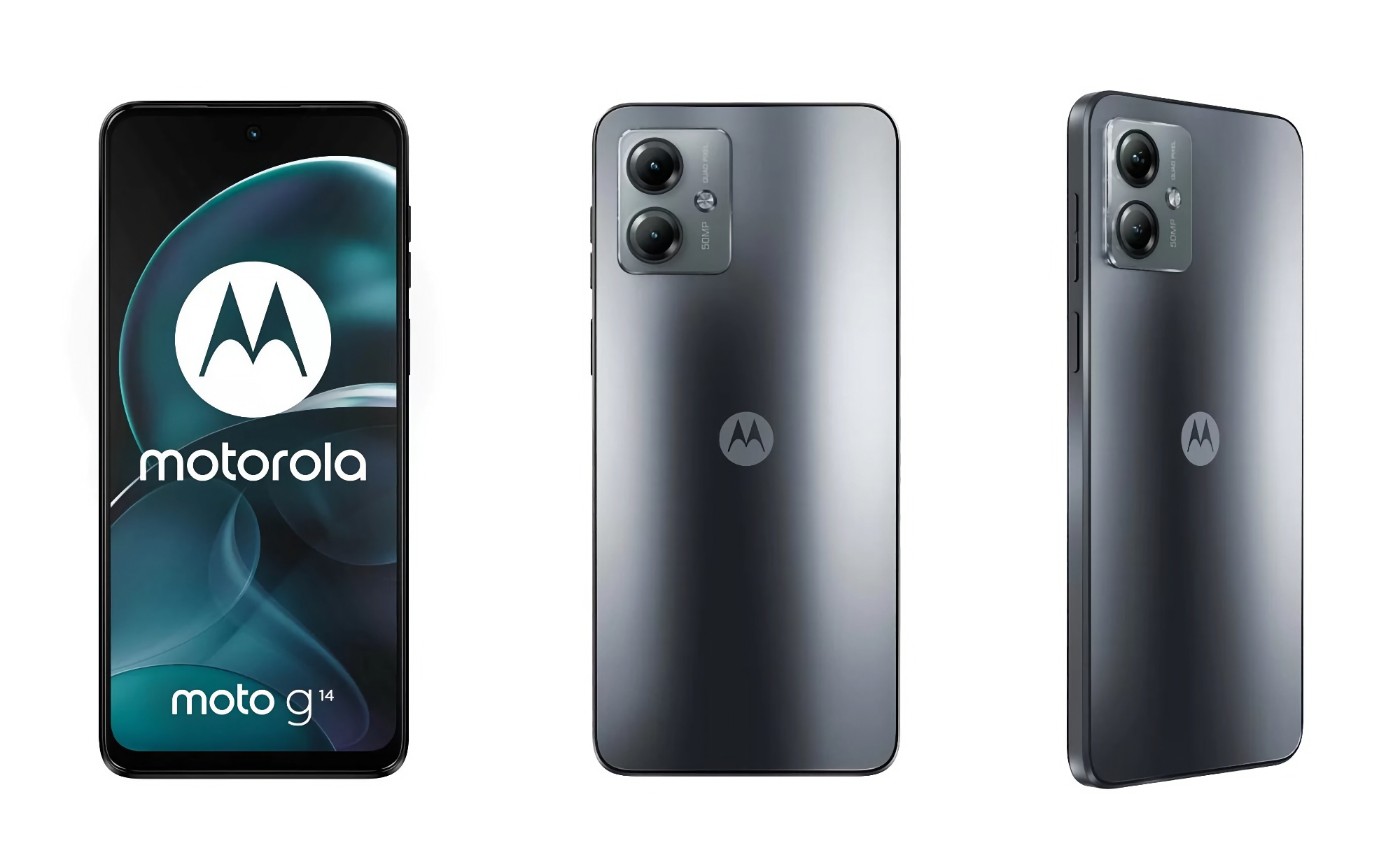 En innsider har publisert bilder, spesifikasjoner og pris på Moto G14-smarttelefonen i Europa.