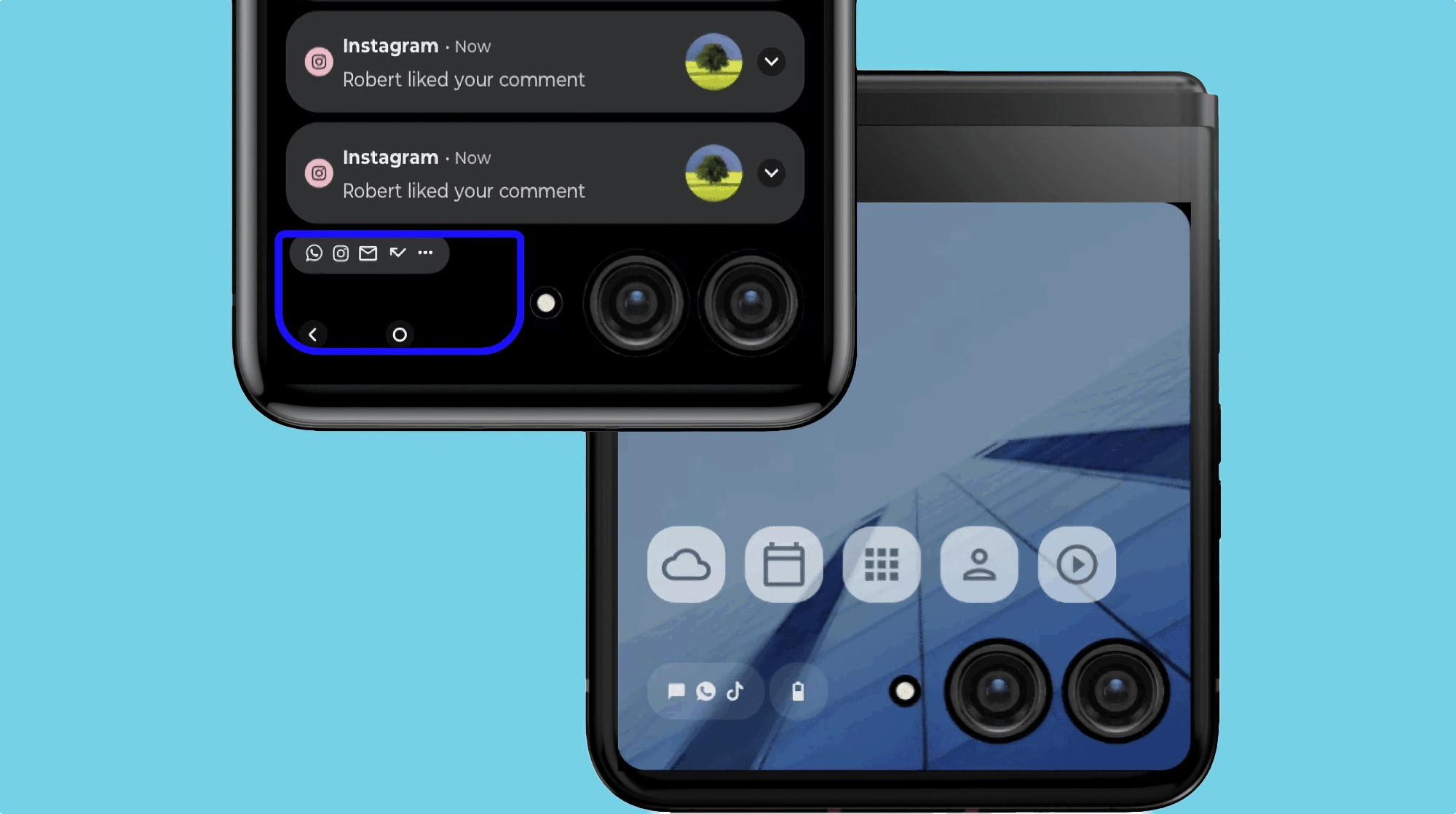 Insider desvela cómo será el Moto RAZR 2023: El nuevo clamshell de Motorola con una gran pantalla externa