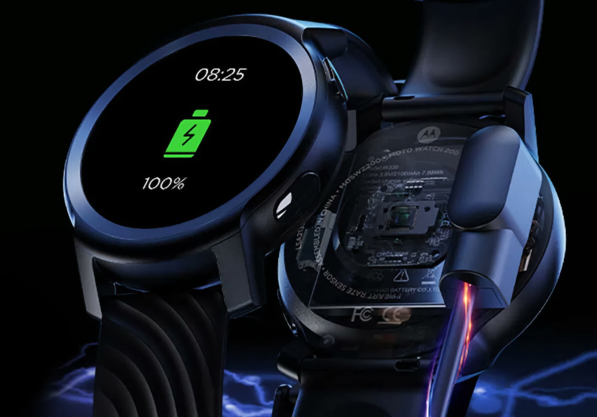 Motorola готує до анонсу смарт-годинник Moto Watch 200 з прямокутним і круглим дизайном