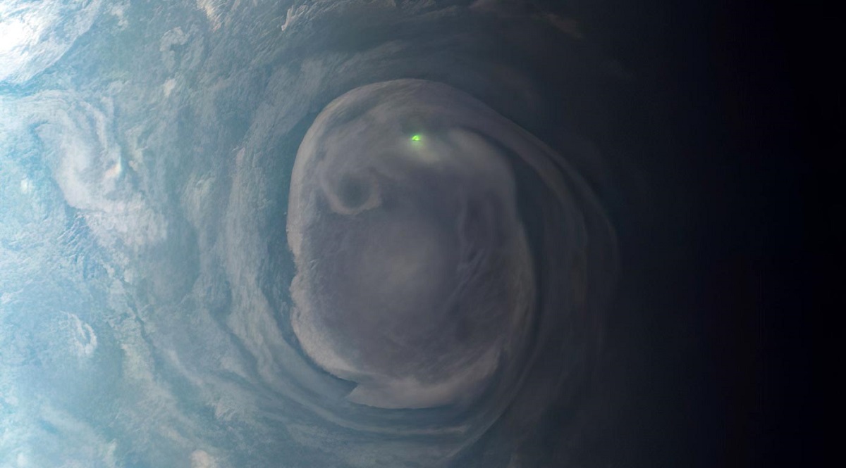 Wissenschaftler machen zufällig das erste Foto eines Jupiterblitzes