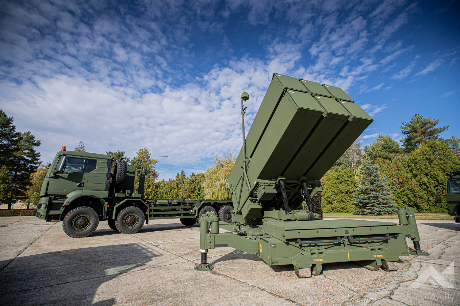 Remplacement des SAM 2K12 Kub : La Hongrie a reçu le premier lot de systèmes de missiles sol-air NASAMS.