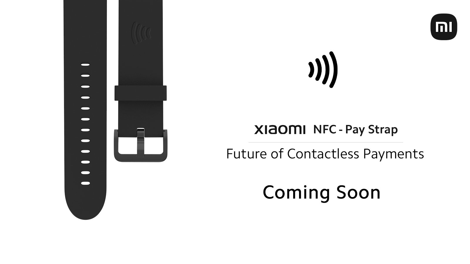 Xiaomi stellt NFC Mi Pay Strap vor - ein NFC-fähiges Armband für kontaktloses Bezahlen