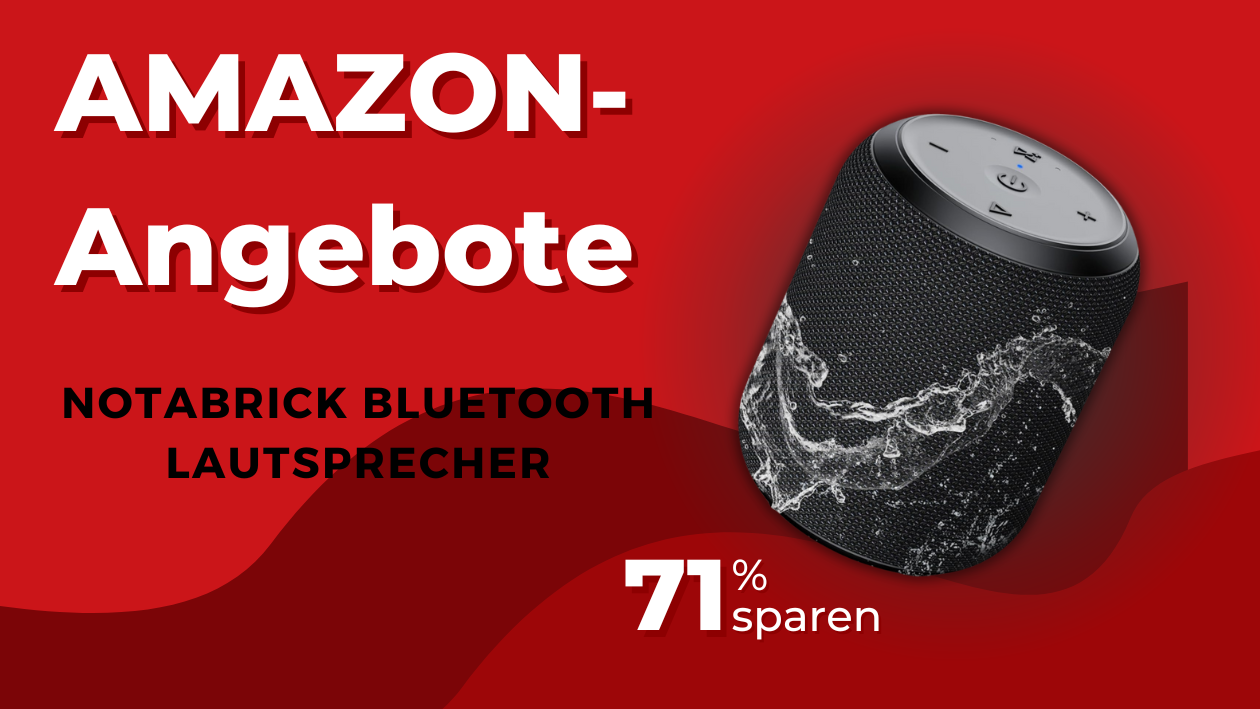 NOTABRICK Altoparlanti BluetoothCasse portatili Bluetooth