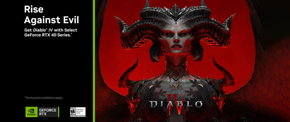 NVIDIA gives Diablo IV to purchasers of GeForce RTX 4070, RTX 4070 Ti, RTX 4080 and RTX 4090 graphics cards