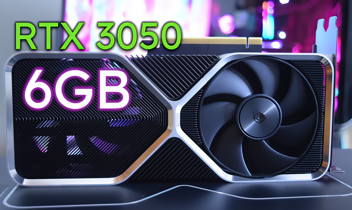 NVIDIA introducerar GeForce RTX 3050-grafikkortet med 6 GB minne och en nedskuren GPU för under 200 USD