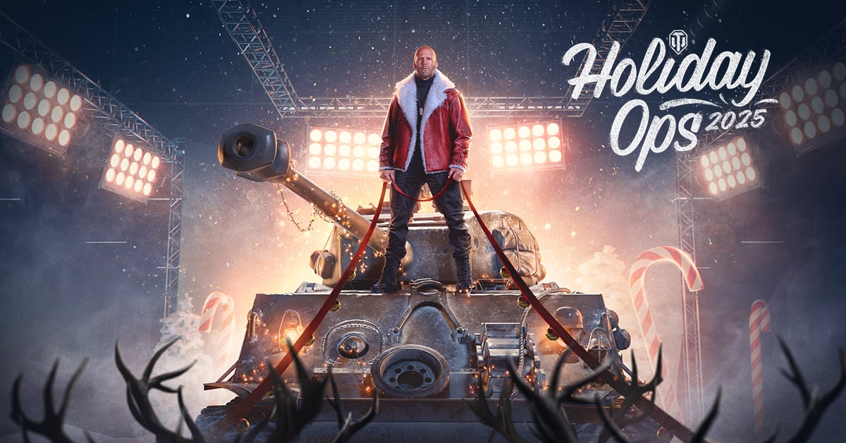 Oudejaarsavond 2025 offensief in World of Tanks met Jason Statham