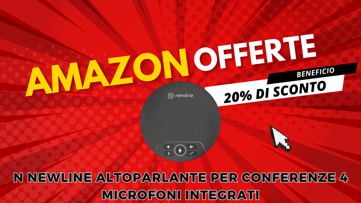 N newline Altoparlante Per Conferenze Newpie 30 – Risparmia 14€ Oggi!