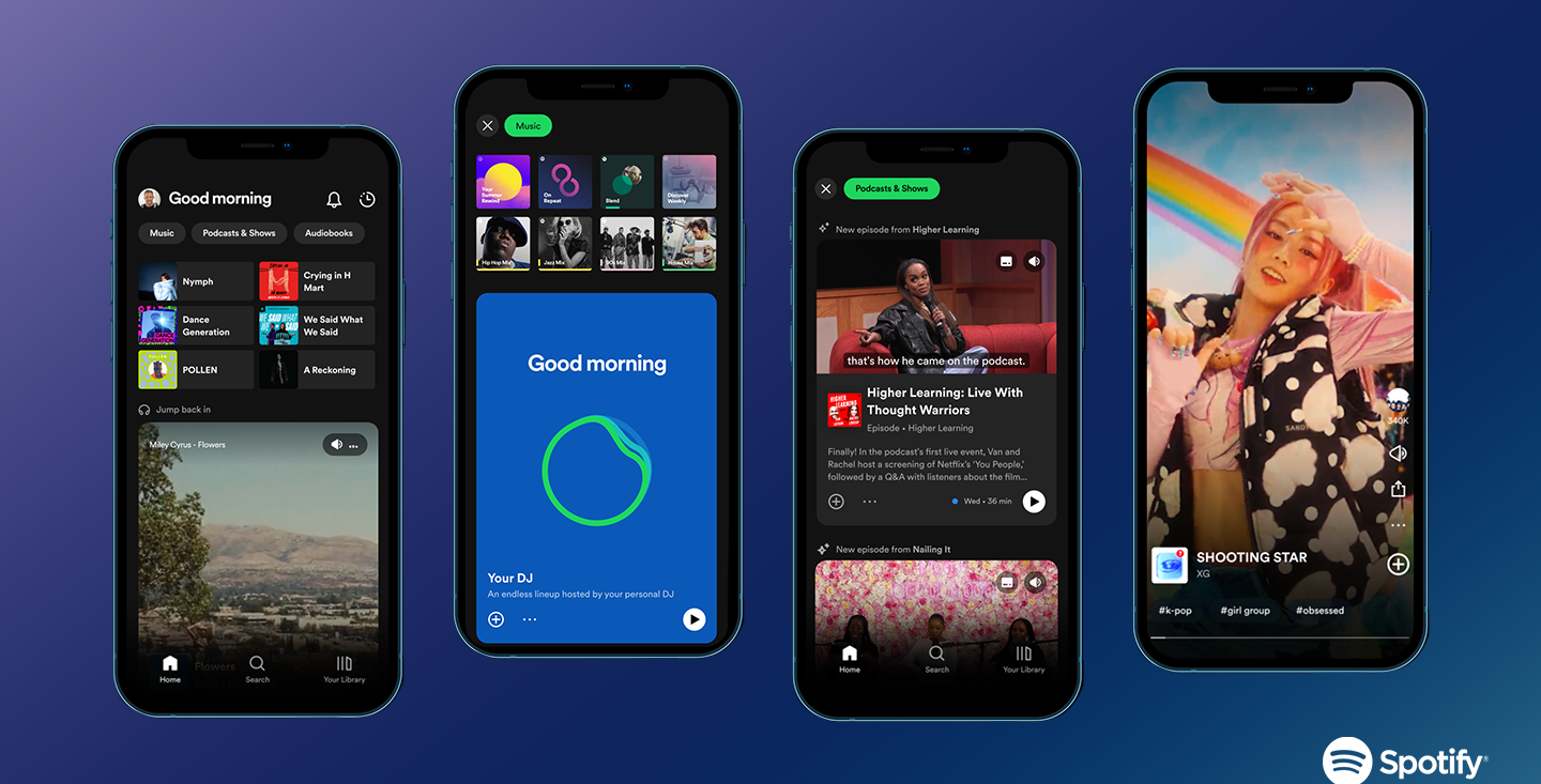 TikTok und YouTube-Stil: Spotify kündigt großes Redesign an