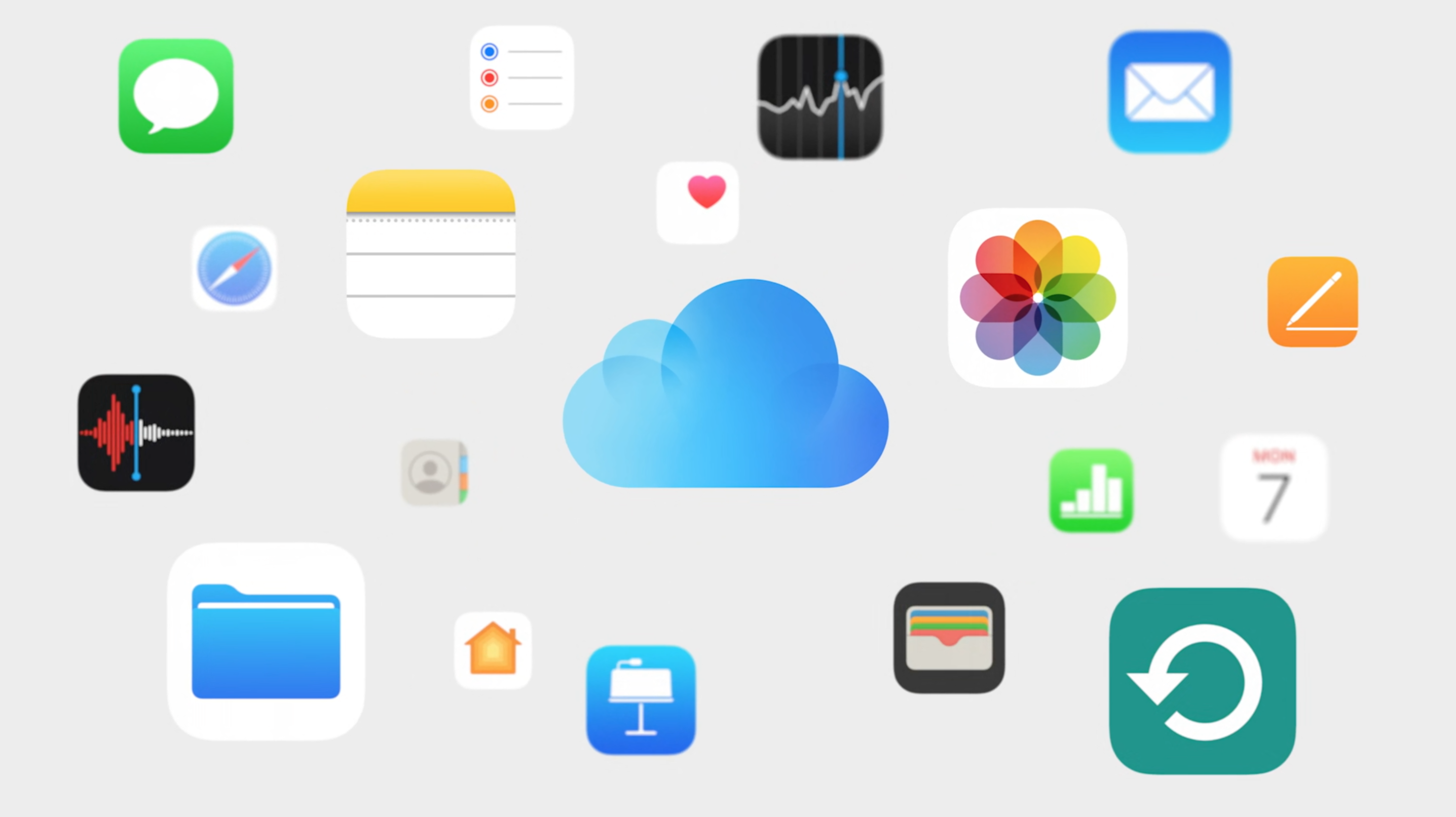 Apple unveiled a redesigned web version of iCloud