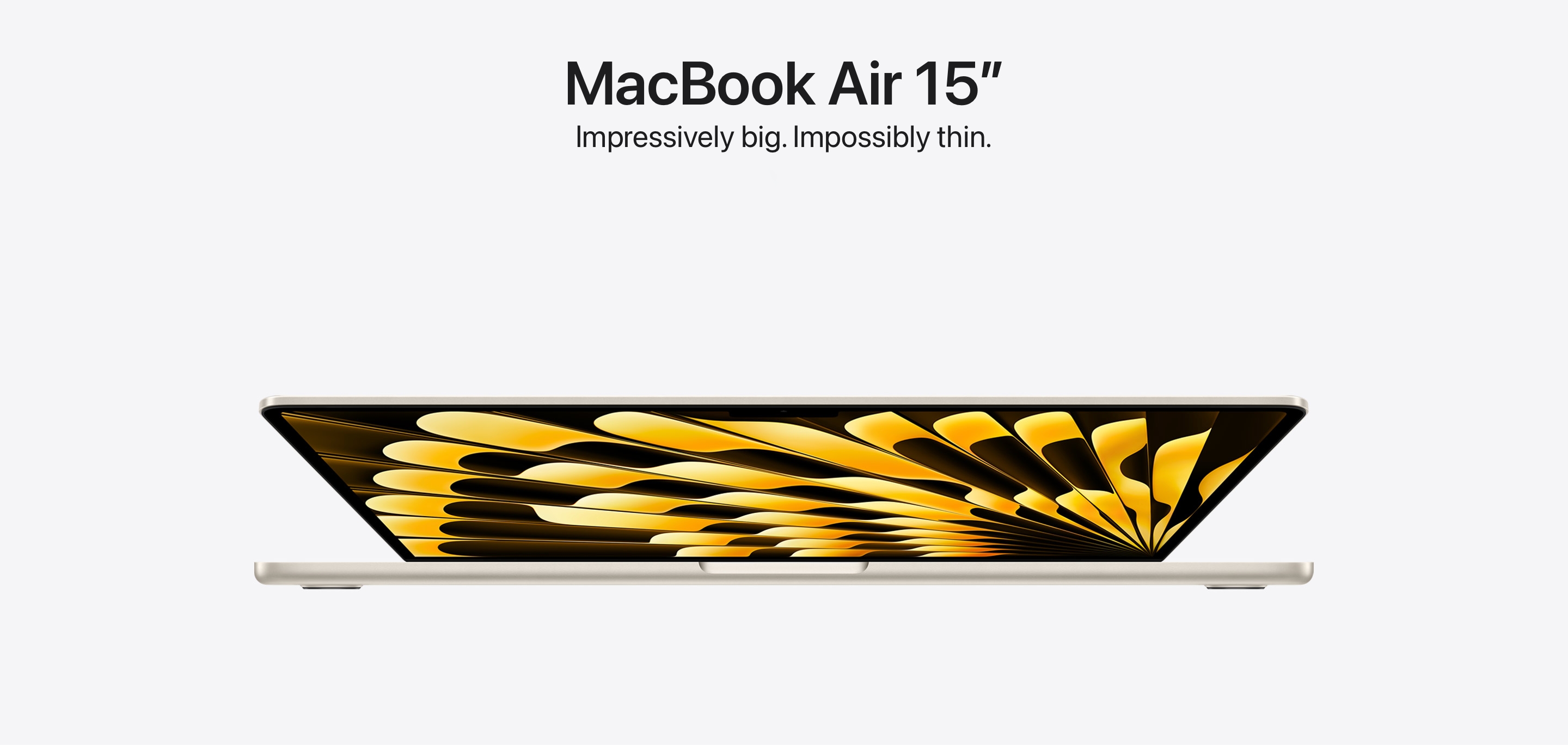 15-дюймовий MacBook Air із чипом M2 надійшов у продаж