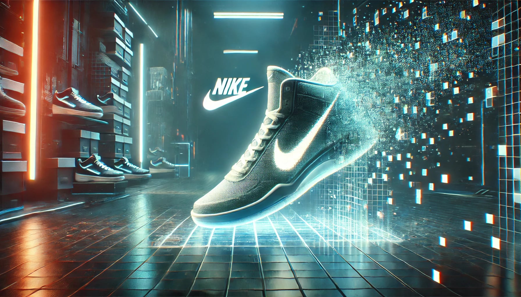 Nike presenta un collage innovador: el arte se une al deporte