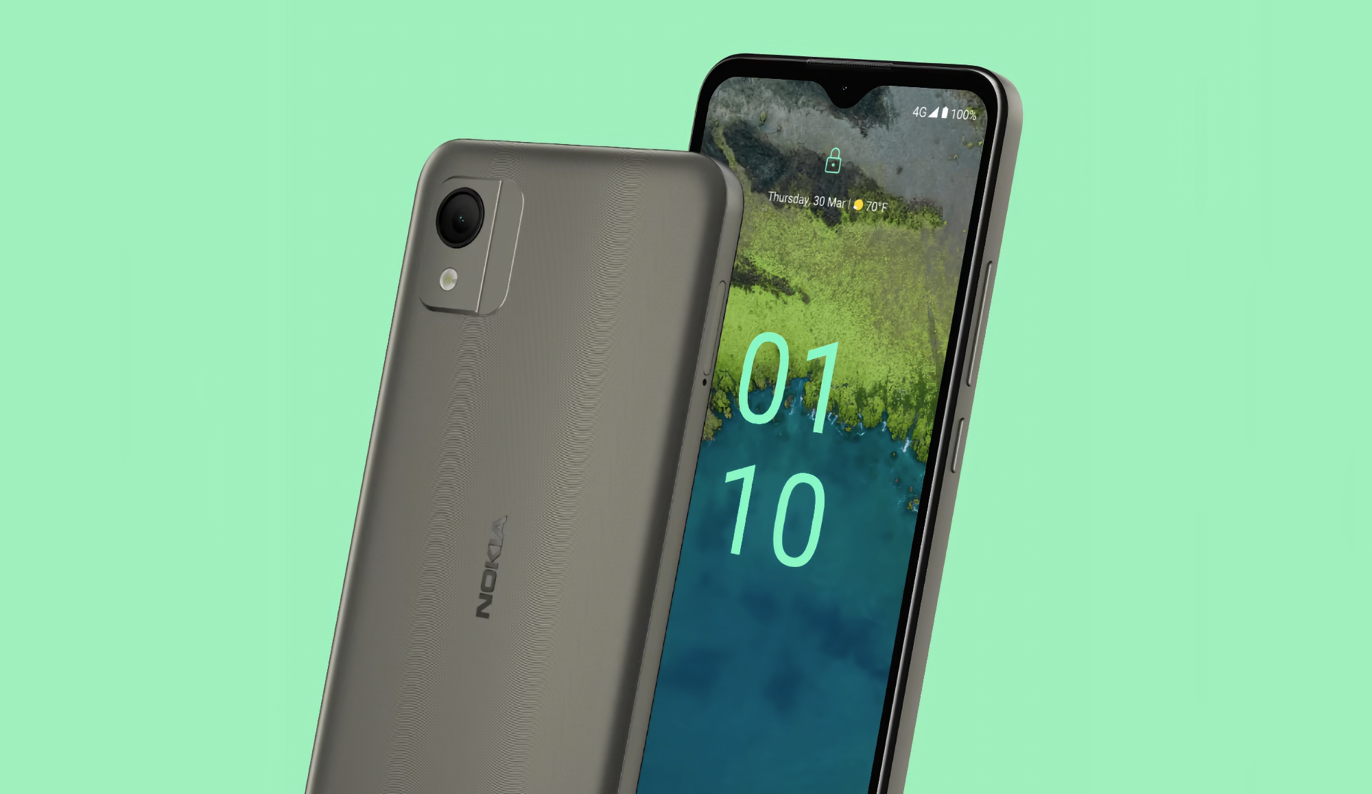 HMD Global presenta Nokia C110: smartphone económico con chip MediaTek Helio P22, protección IP52 y batería de 3000 mAh por 99 dólares