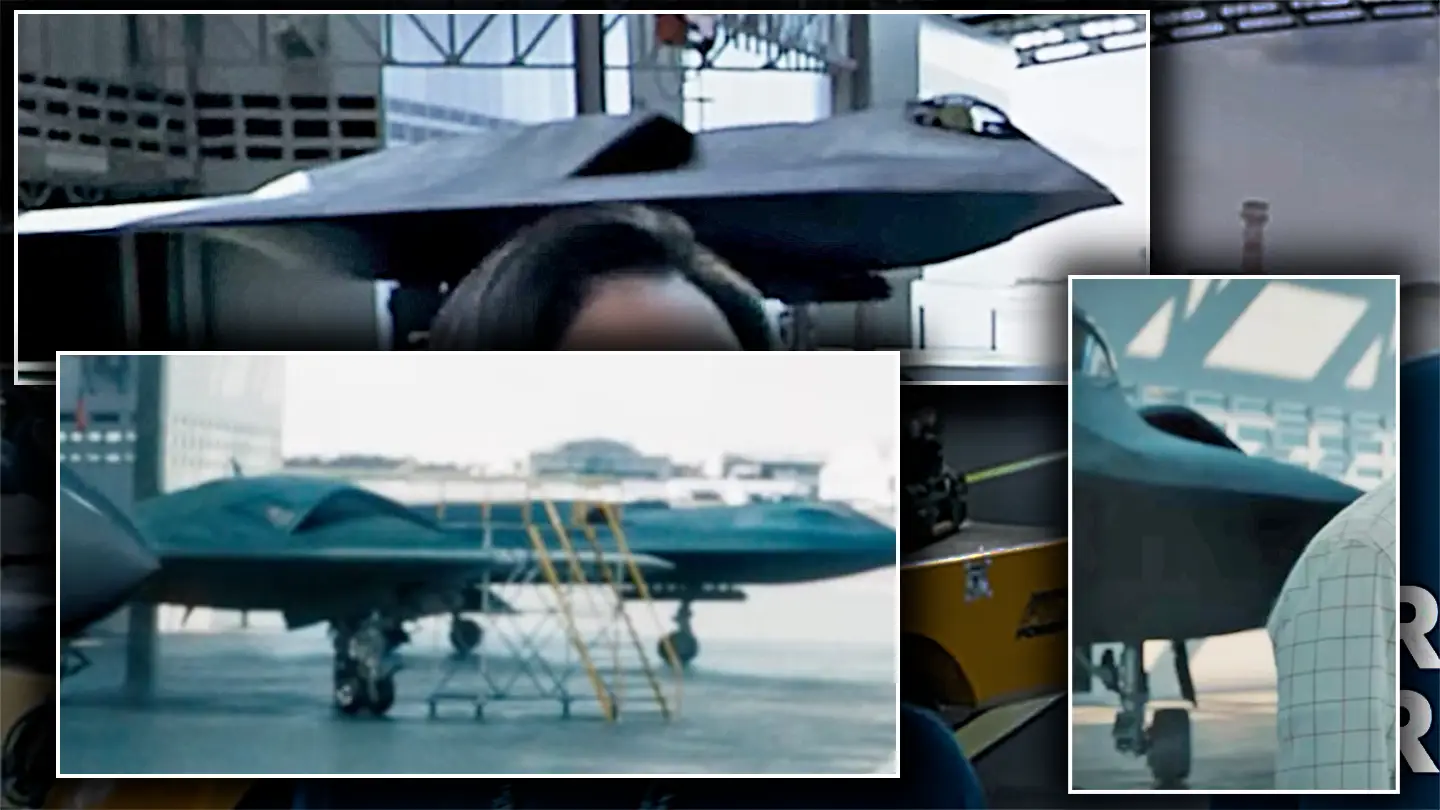 Northrop Grumman ujawnia na filmie tajny samolot stealth - może to być myśliwiec szóstej generacji NGAD