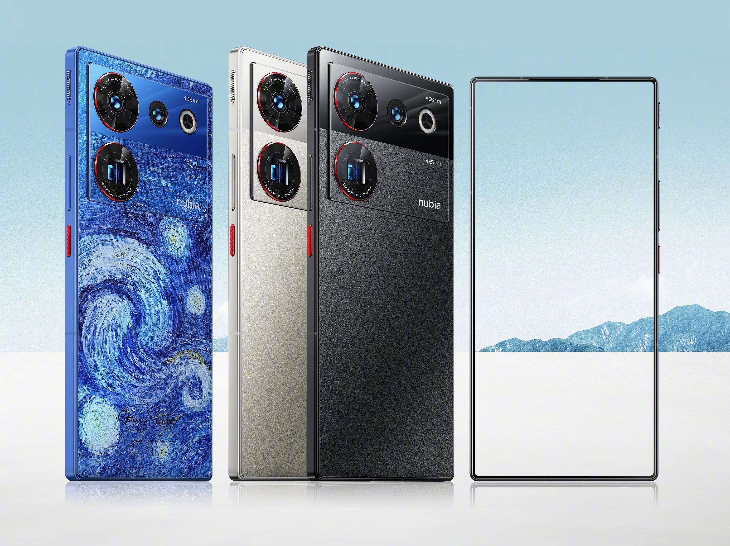 ZTE ha svelato l'aspetto del Nubia Z50 Ultra: uno smartphone di punta con una fotocamera gigante e un display privo di fori o ritagli