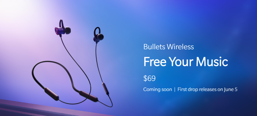 Анонс OnePlus Bullets Wireless: беспроводные наушники с быстрой зарядкой и Google Ассистентом