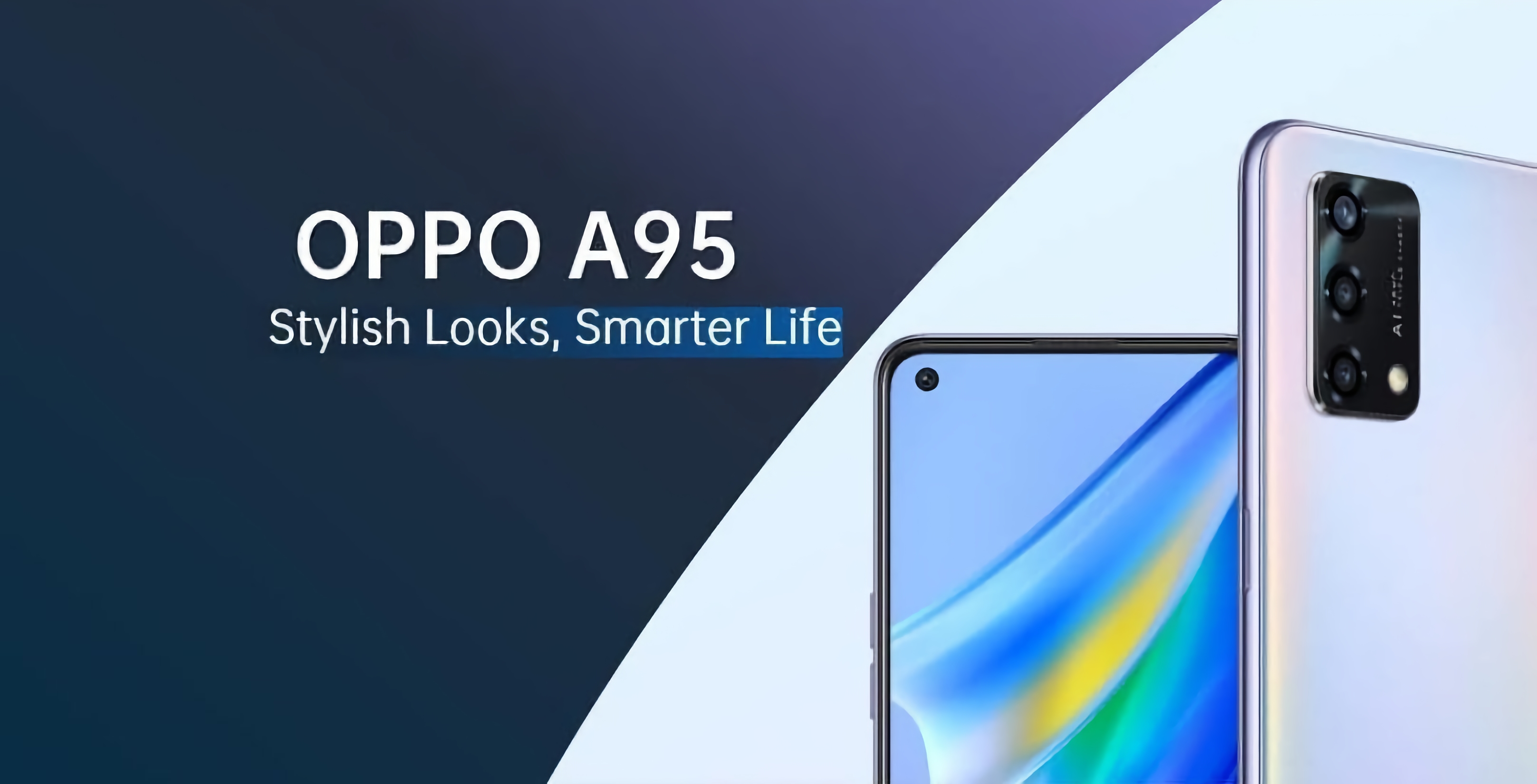 OPPO A95 con chip Snapdragon 662, batteria da 5000mAh e ricarica veloce da 33W sarà presentato questo mese