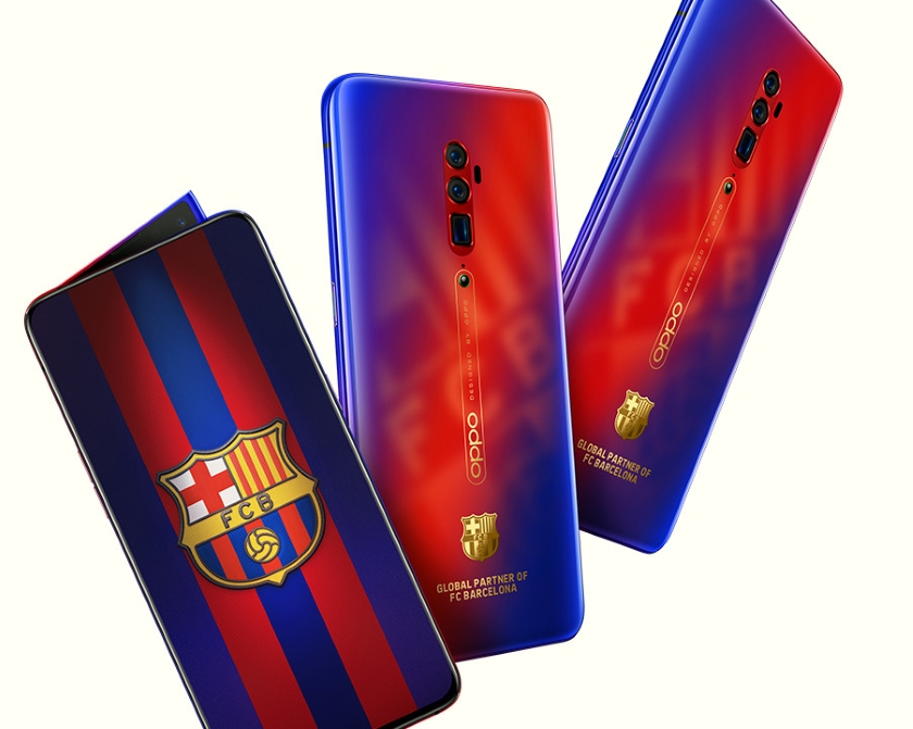 OPPO ogłosiło specjalną wersję flagowego Reno 10X Zoom FC Barcelona Edition