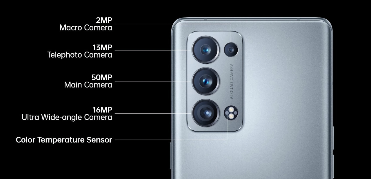 Insider: El OPPO Reno 7 Pro tendrá una cámara principal Sony IMX766 de 50MP como el OPPO Find X3 Pro