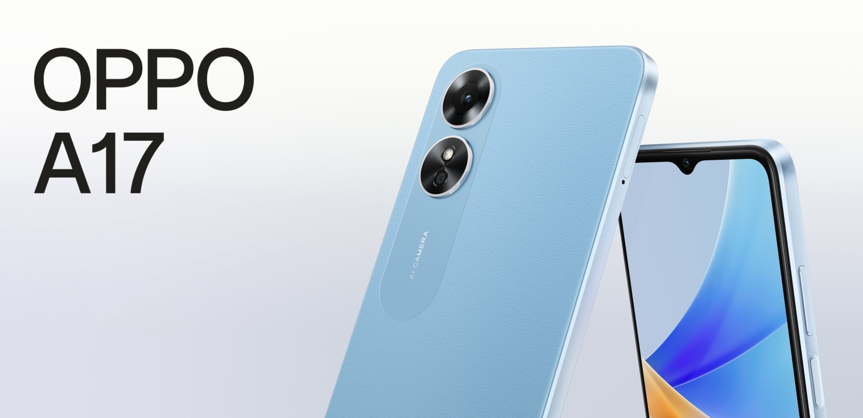 Oppo A17 Smartphone, 64GB y 4GB - Azul