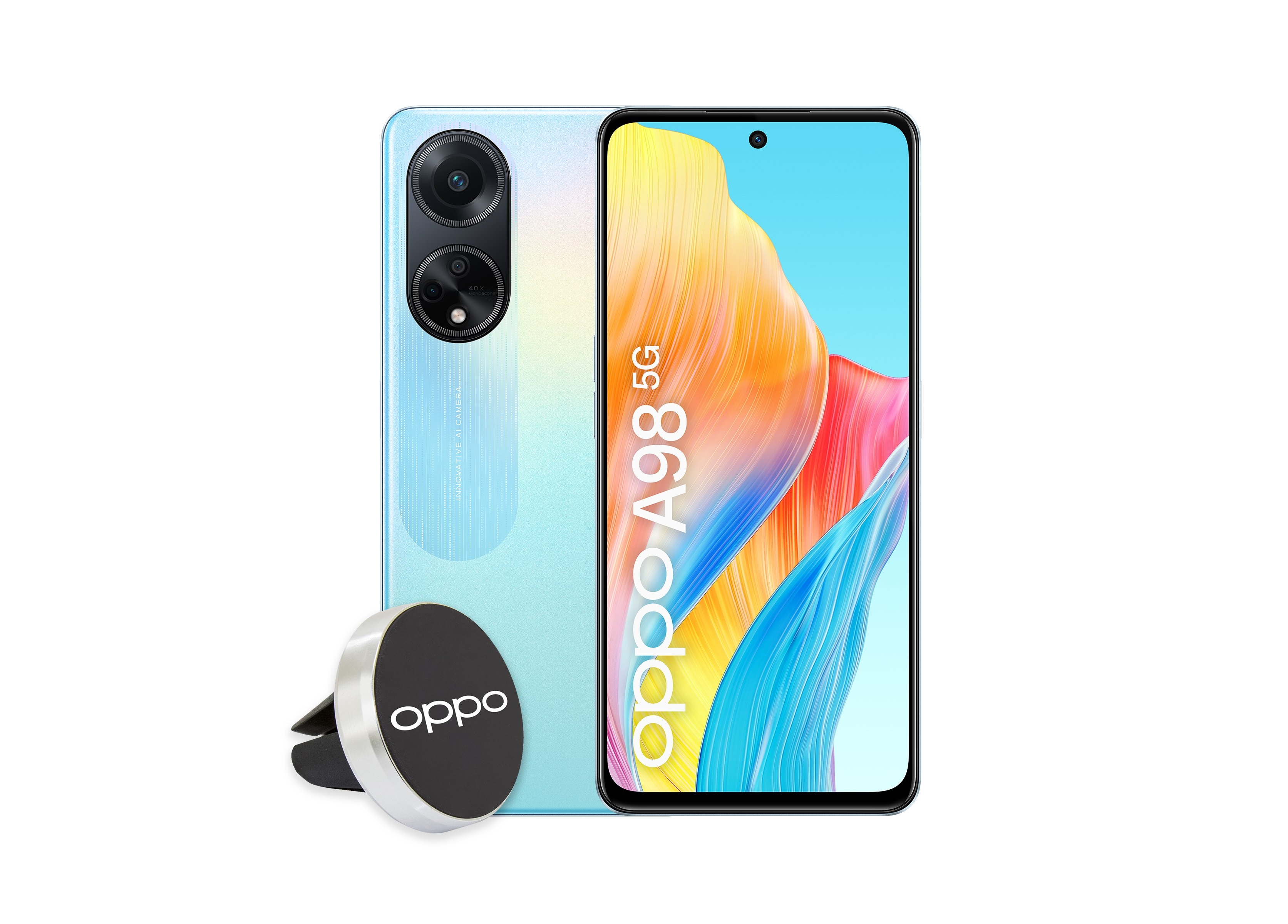 Insider mostra i rendering di OPPO A98 5G: smartphone con schermo a 120Hz e chip Snapdragon 695
