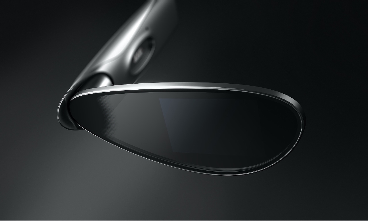 OPPO mostró Air Glass: gafas mono de realidad auxiliar con microproyector Spark y chip Snapdragon Wear 4100