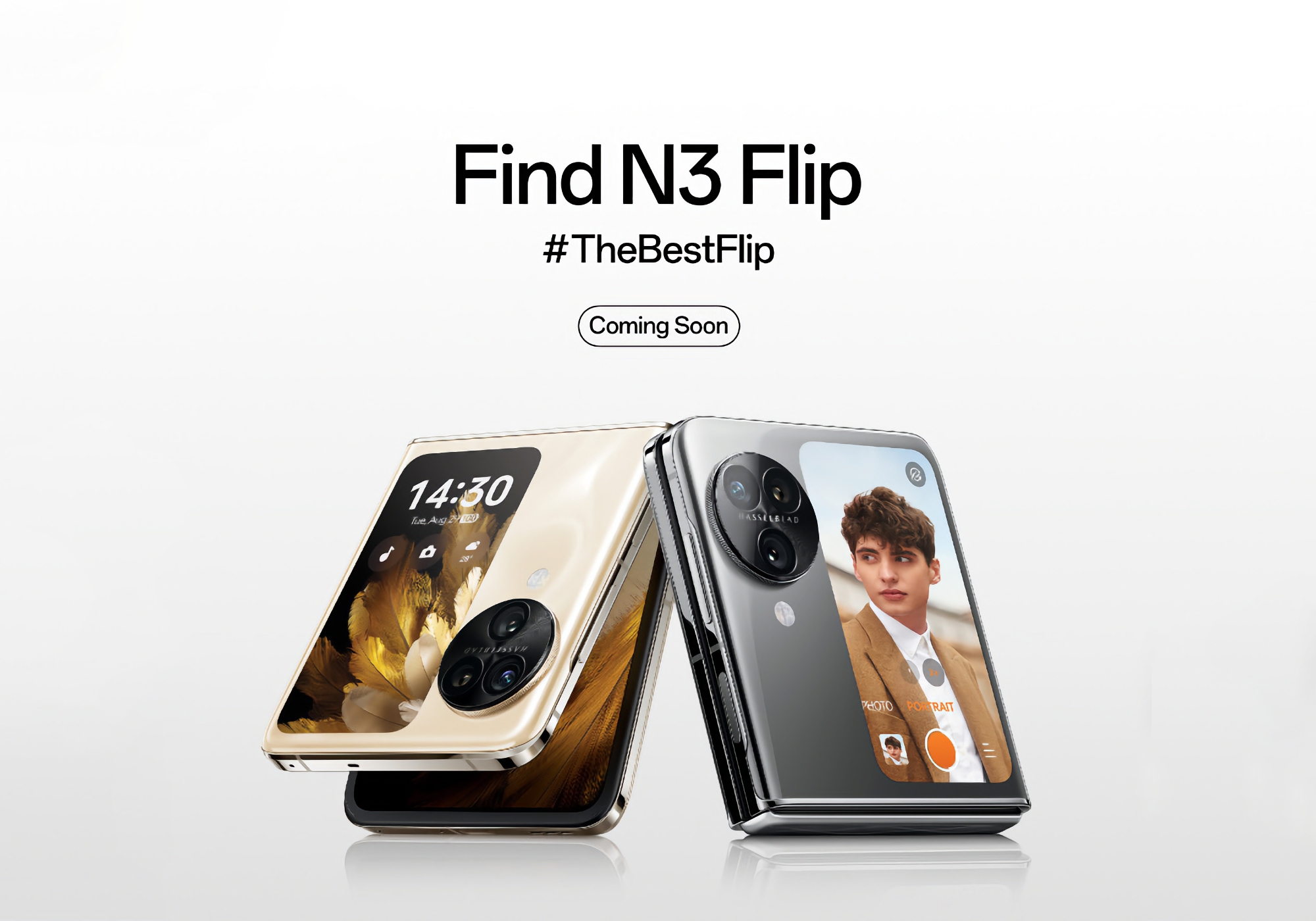 OPPO has started teaser the global release of Find N3 Flip, expect the new product this month