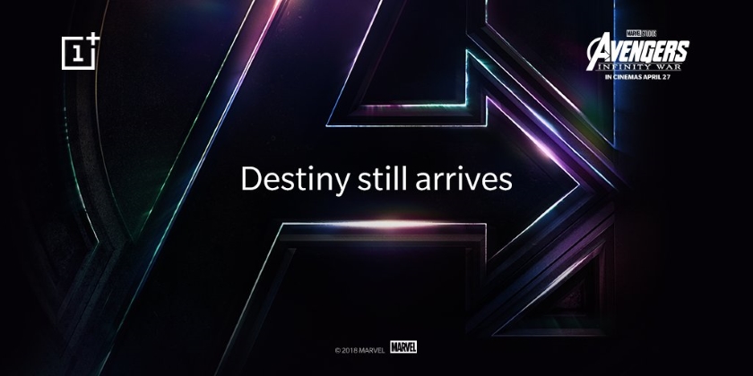 OnePlus выпустил тизер OnePlus 6 Marvel Avengers Edition