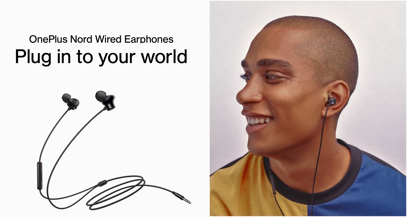 OnePlus introduced Nord Wired Earphones with IPX4 protection and a price of 19 euros