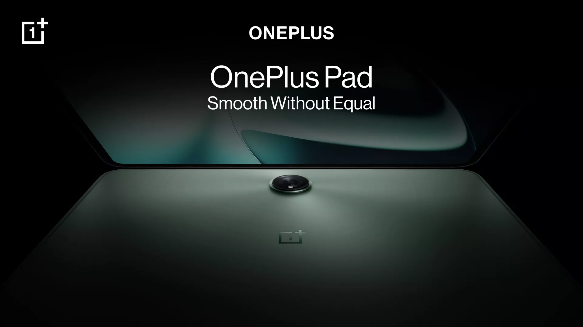 OnePlus Pad erscheint in offiziellen Bild: grünes Gehäuse und Kamera mit großen kreisförmigen Vorsprung