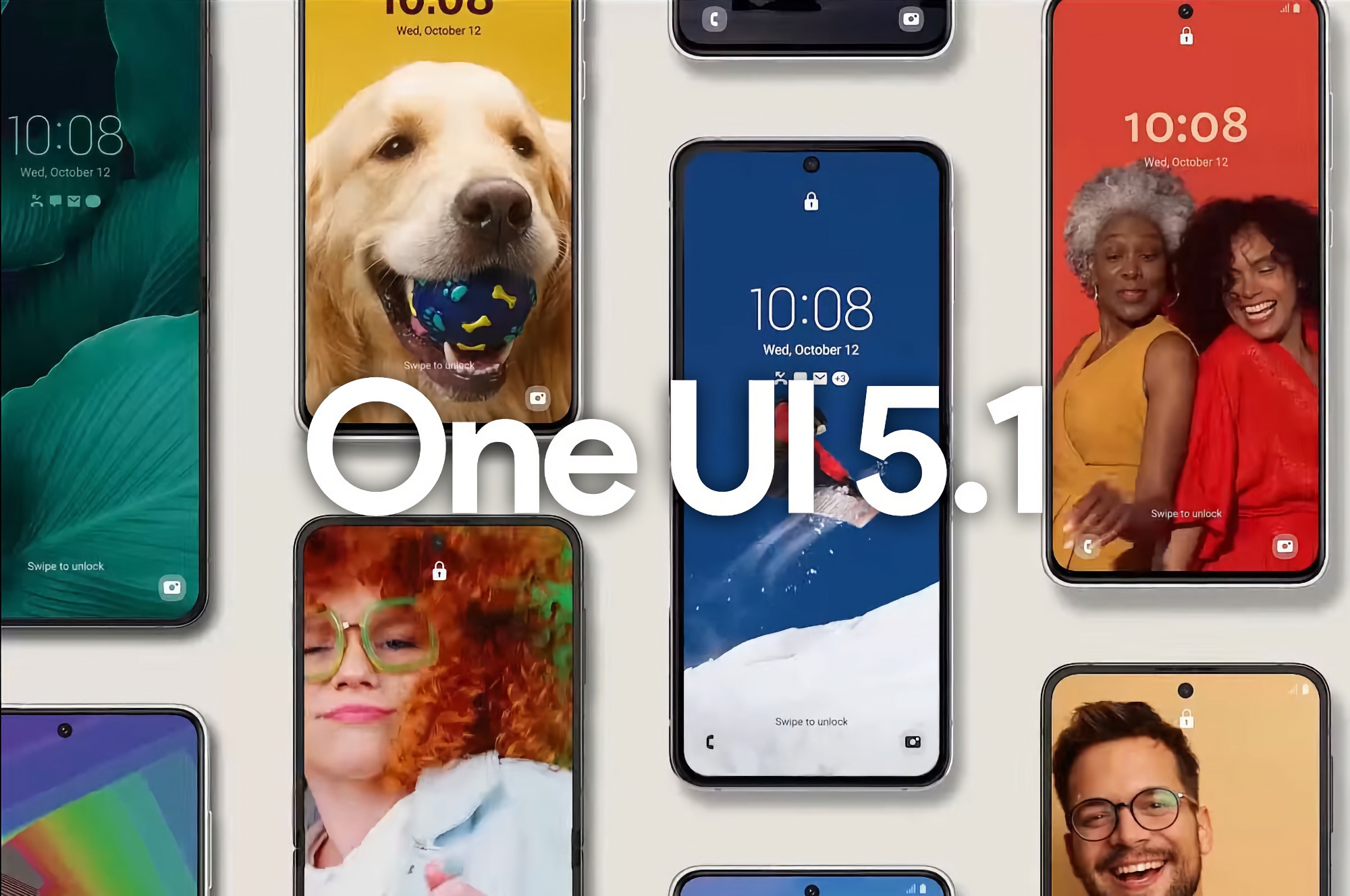 Which Samsung smartphones have already received the One UI 5.1 update