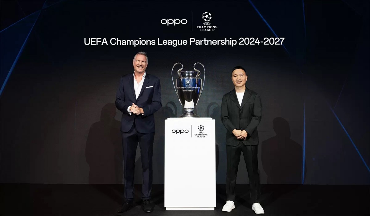 OPPO hat die Verlängerung seiner Partnerschaft mit der UEFA für weitere 3 Spielzeiten angekündigt