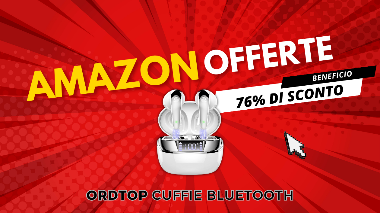 Ordtop Cuffie Bluetooth Q13 - Incredibile Sconto di 76€!