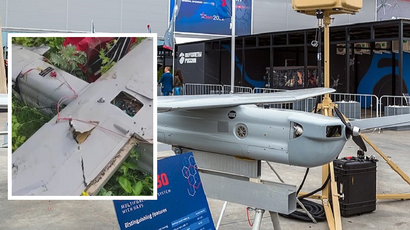 Ukraine's defence forces shot down a rare Russian Orlan-30 drone, which is used for reconnaissance, target designation and can reach speeds of up to 170 km/h