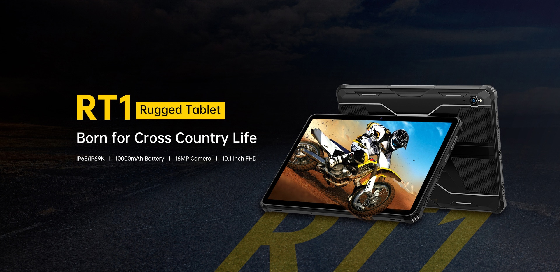  Прем'єра Oukitel RT1 на AliExpress: удароміцний планшет із захистом IP68/IP69K та батареєю на 10000 мАг за $200