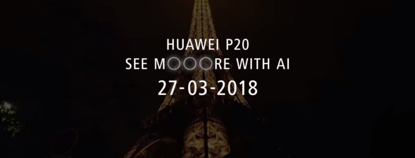 Huawei zwiastun kamera posiada nowy flagowy P20