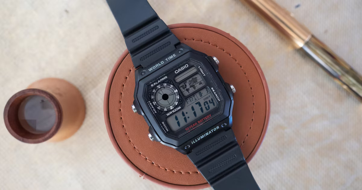 Casio bringt neue AE1200WH Uhr mit 10-jähriger Batterielebensdauer heraus