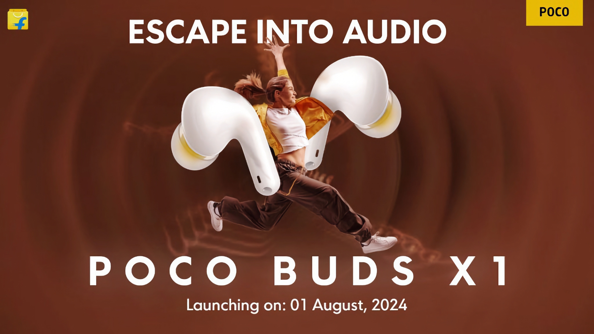 It's official: Xiaomi will unveil the POCO Buds X1 TWS headphones on 1 August