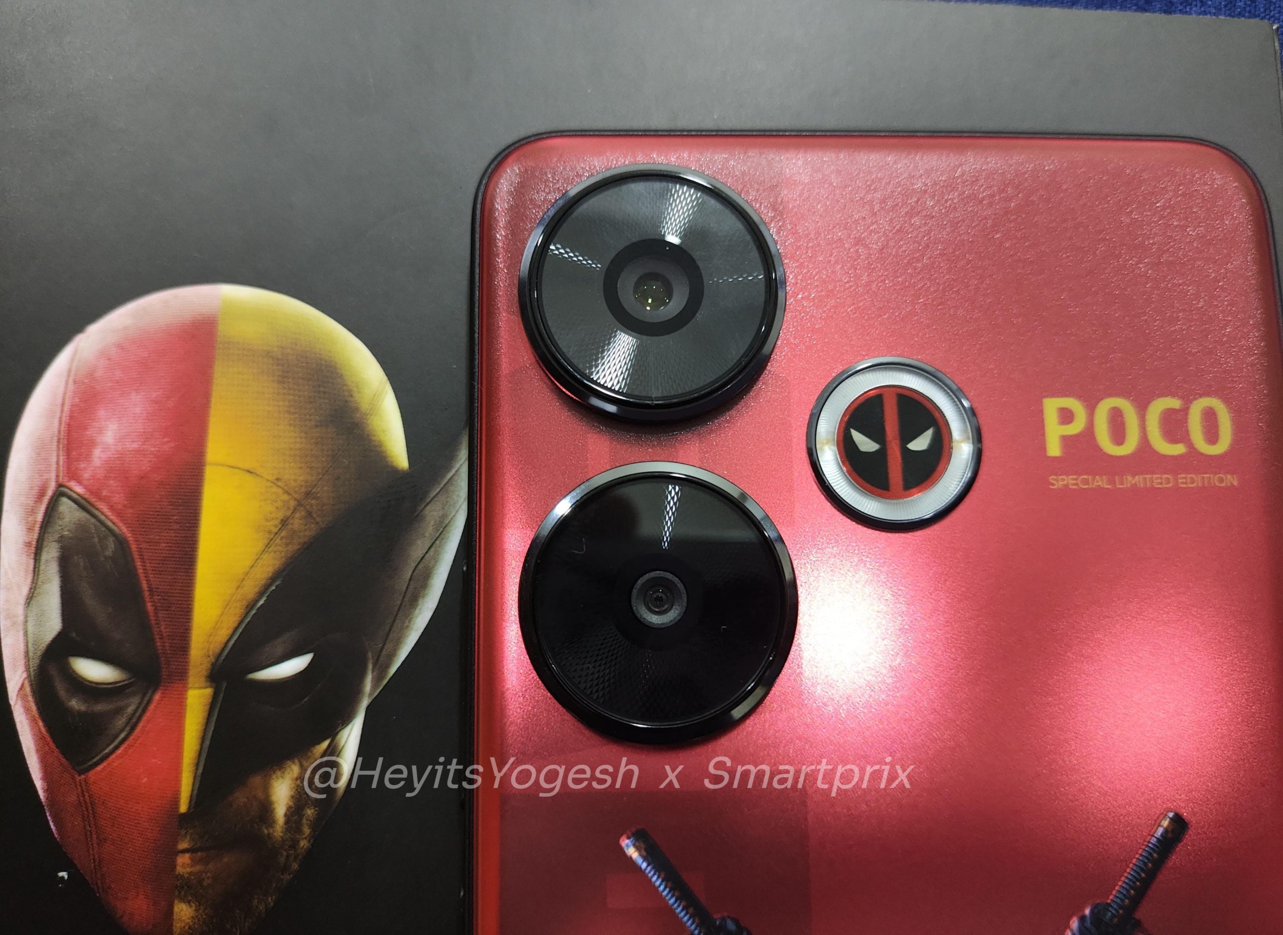Es ist offiziell: Die POCO F6 Deadpool Limited Edition wird am 26. Juli auf den Markt kommen.
