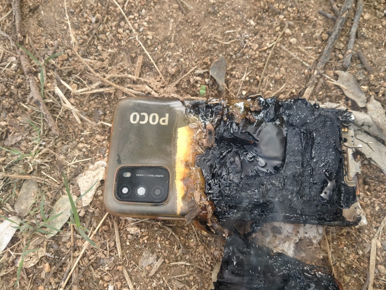 Lo smartphone POCO M3 esplode in India