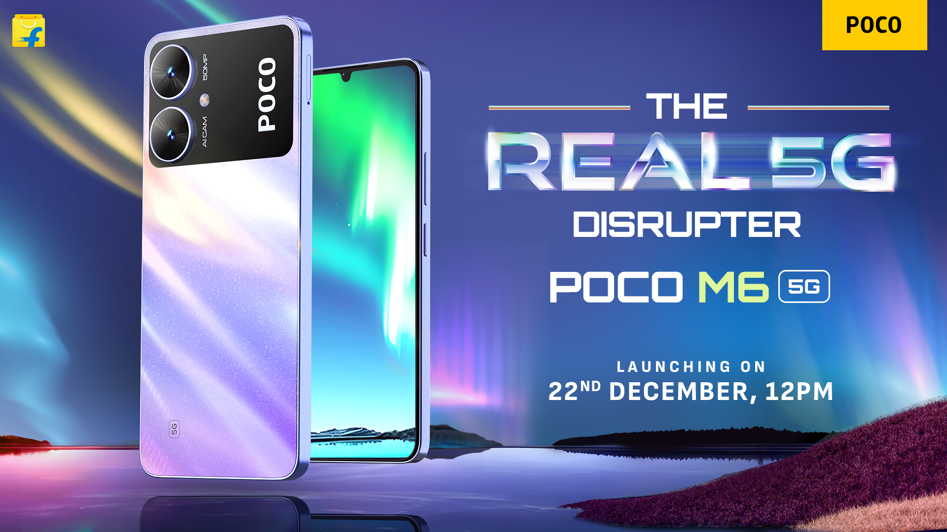 Xiaomi will unveil POCO M6 5G budget smartphone on December 22