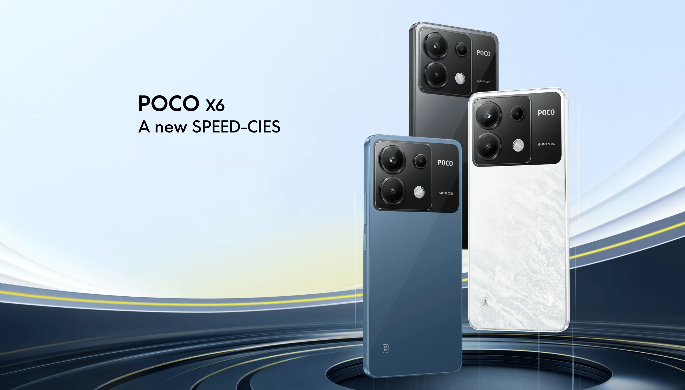 POCO X6 5G : version simplifiée du POCO X6 Pro avec puce Snapdragon 7s Gen 2