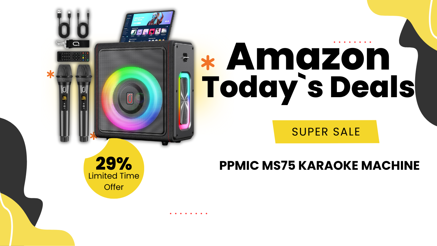 Sing Like a Star: Unveiling the PPMIC Karaoke Machine MS75