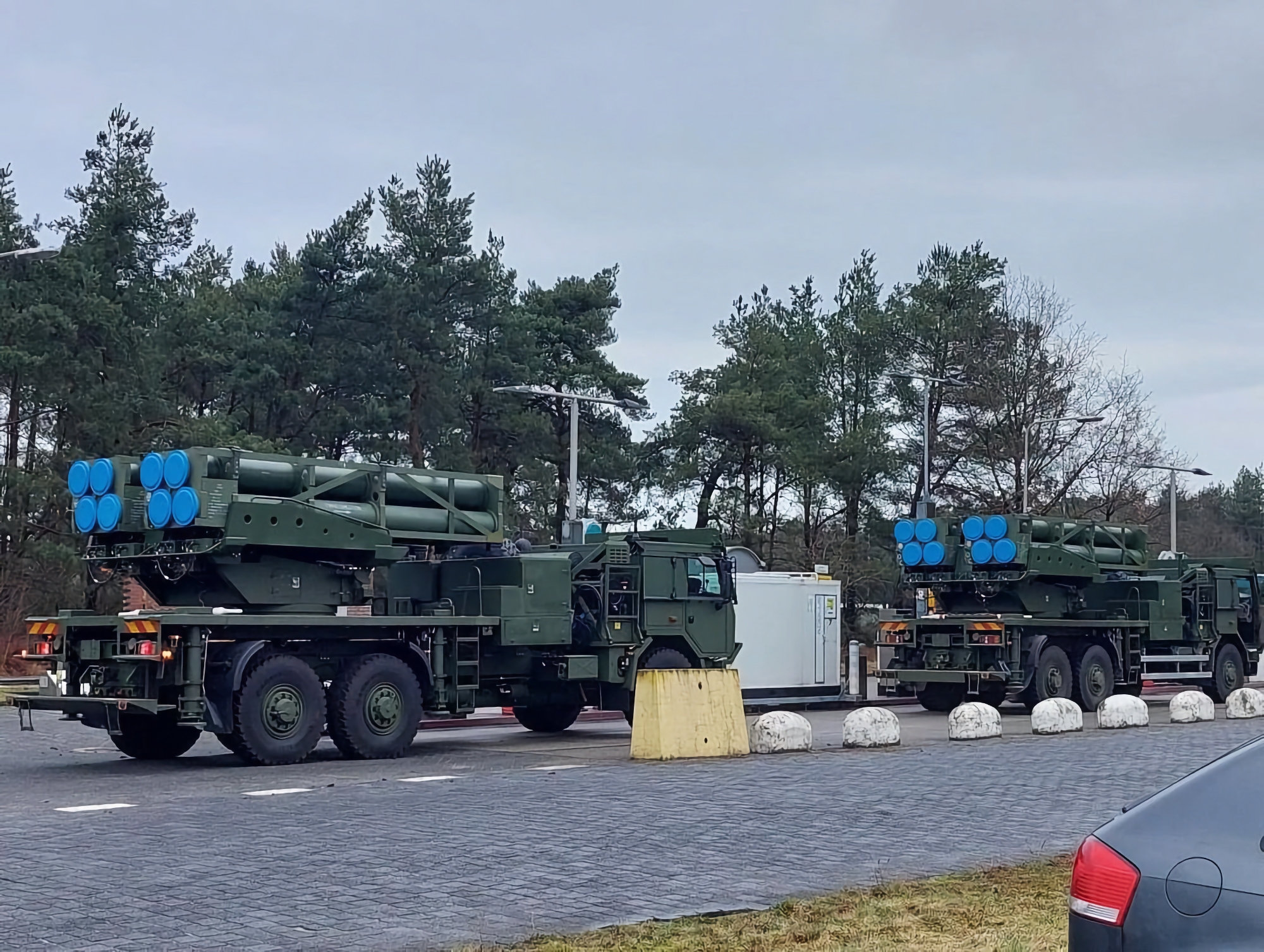 Den nederlandske hæren har tatt i bruk det første partiet av israelske PULS-raketter i tjeneste.