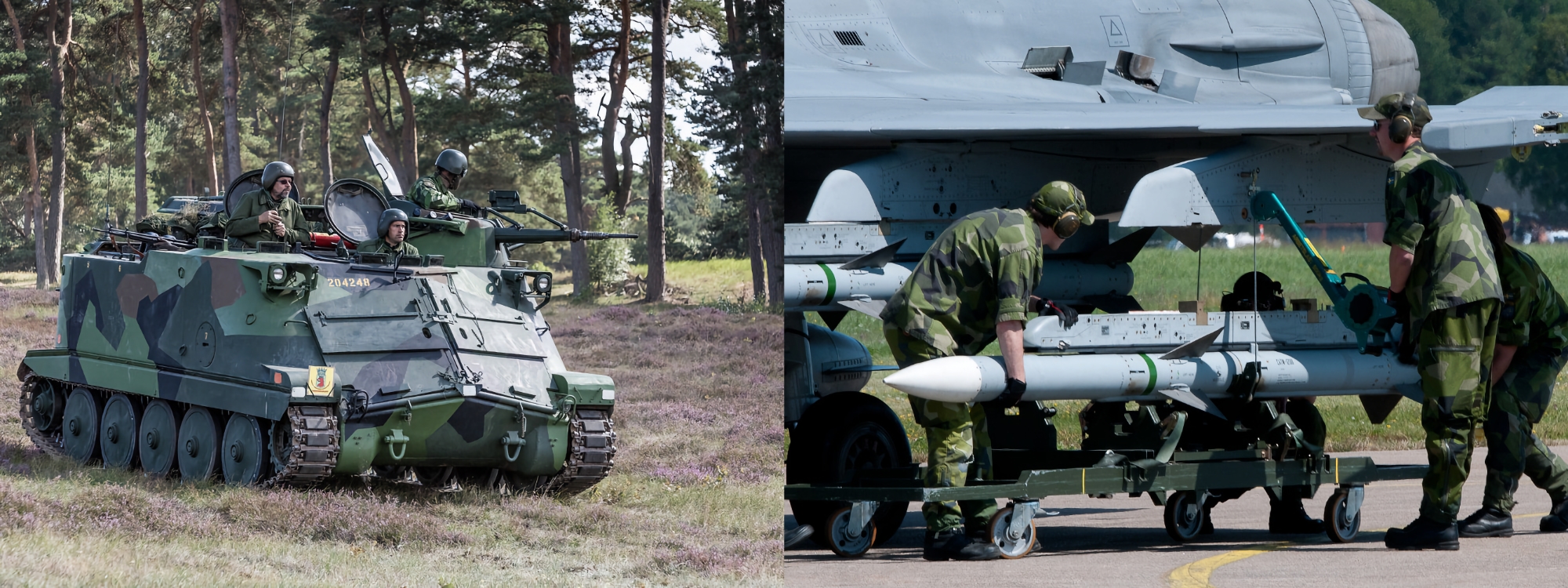 Не тільки літак Saab ASC 890: Швеція також відправить Україні бронетранспортери Pansarbandvagn 302, ракети Rb 99 і снаряди для артилерії