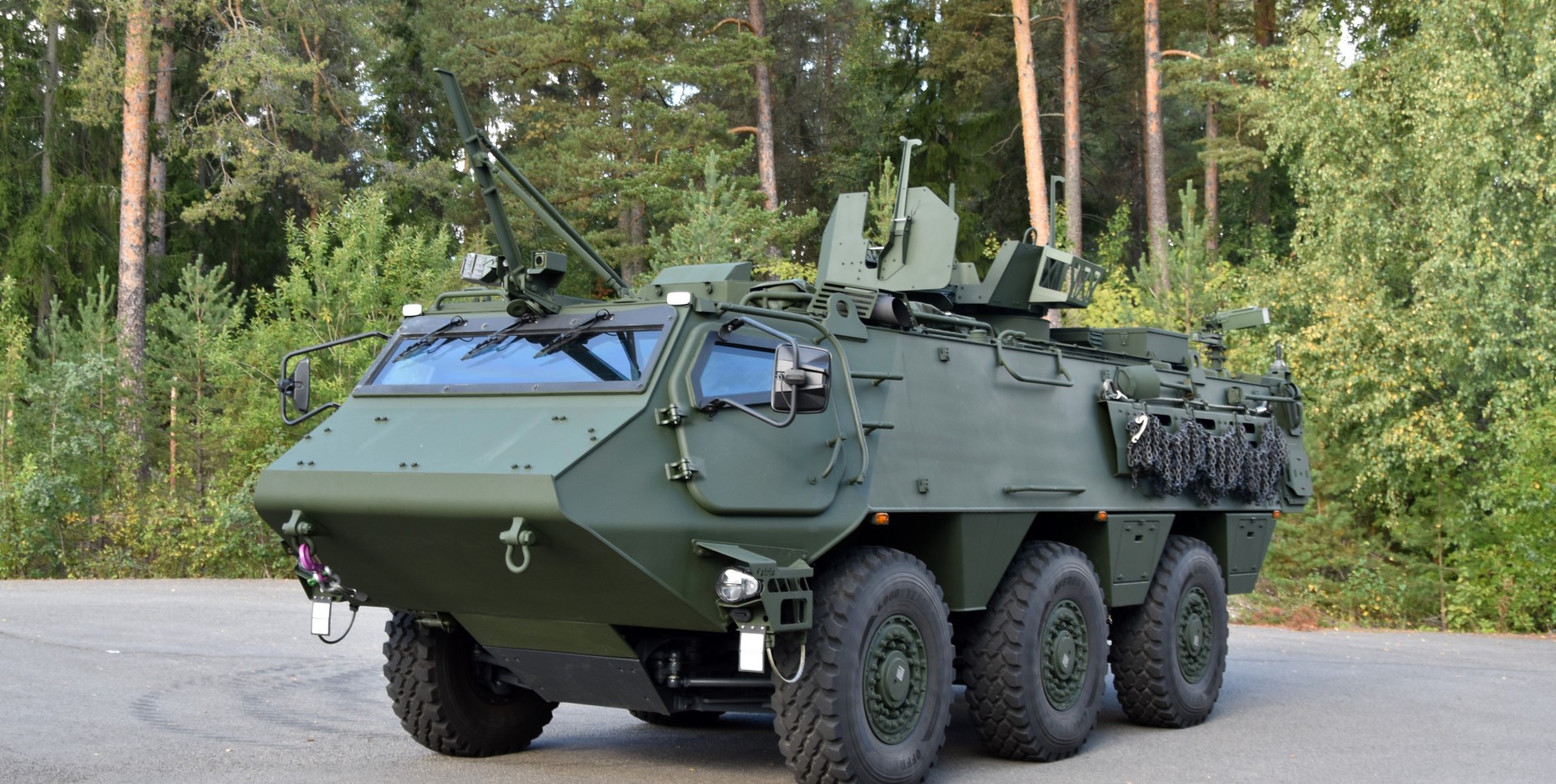 Latvia to transfer Patria armoured personnel carriers to Ukraine in 2025