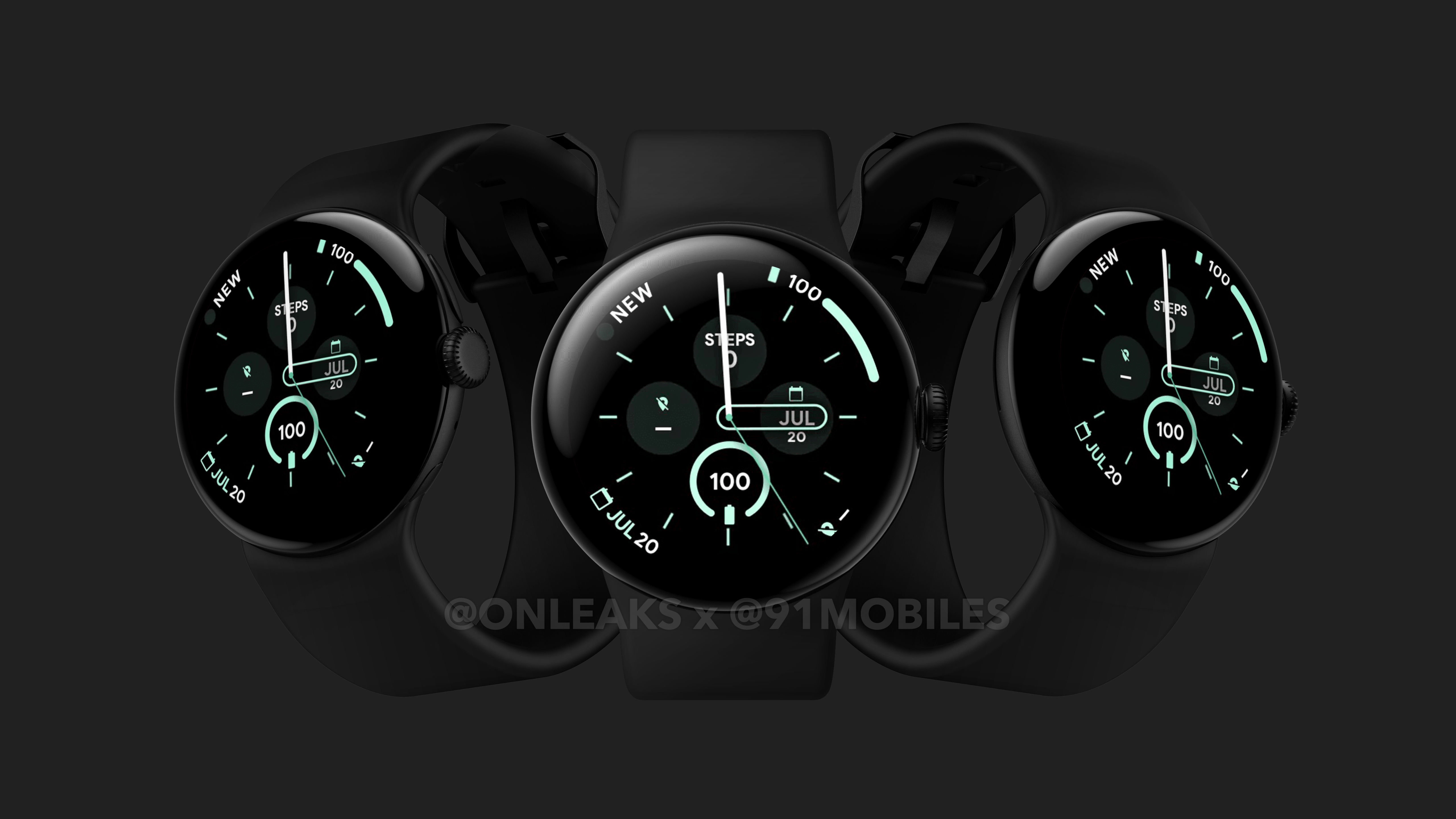 Minimal changes: insider reveals what the Google Pixel Watch 3 will look like