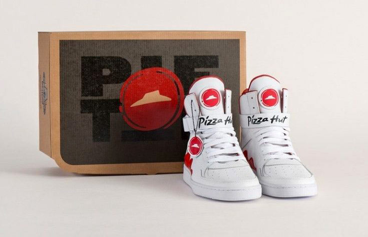 Pizza Hut PIE TOPS — стильные кроссовки для заказа пиццы